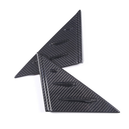 Real Carbon fiber anti-wind buffeting deflector For Corvette C8 Stingray Z06 Z51 10
