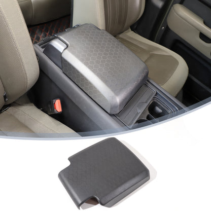 Matte Honeycomb Carbon Fiber Storage Armrest Cover For Land Rover Defender 2020+ 17
