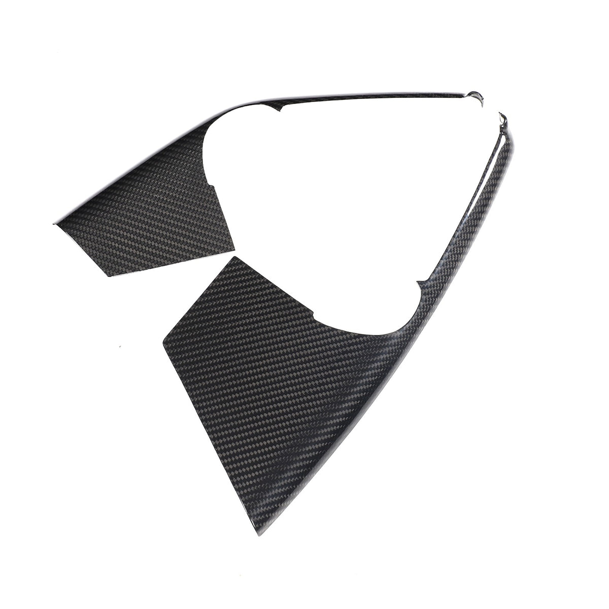 Real Carbon Fiber Mode Button Side Cover Trim For Nissan GT‑R R35 2008‑2016 5
