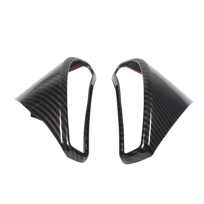 ABS Carbon Fiber Dashboard Interior Air Outlet Frame Set For Corvette C6 05-13 10
