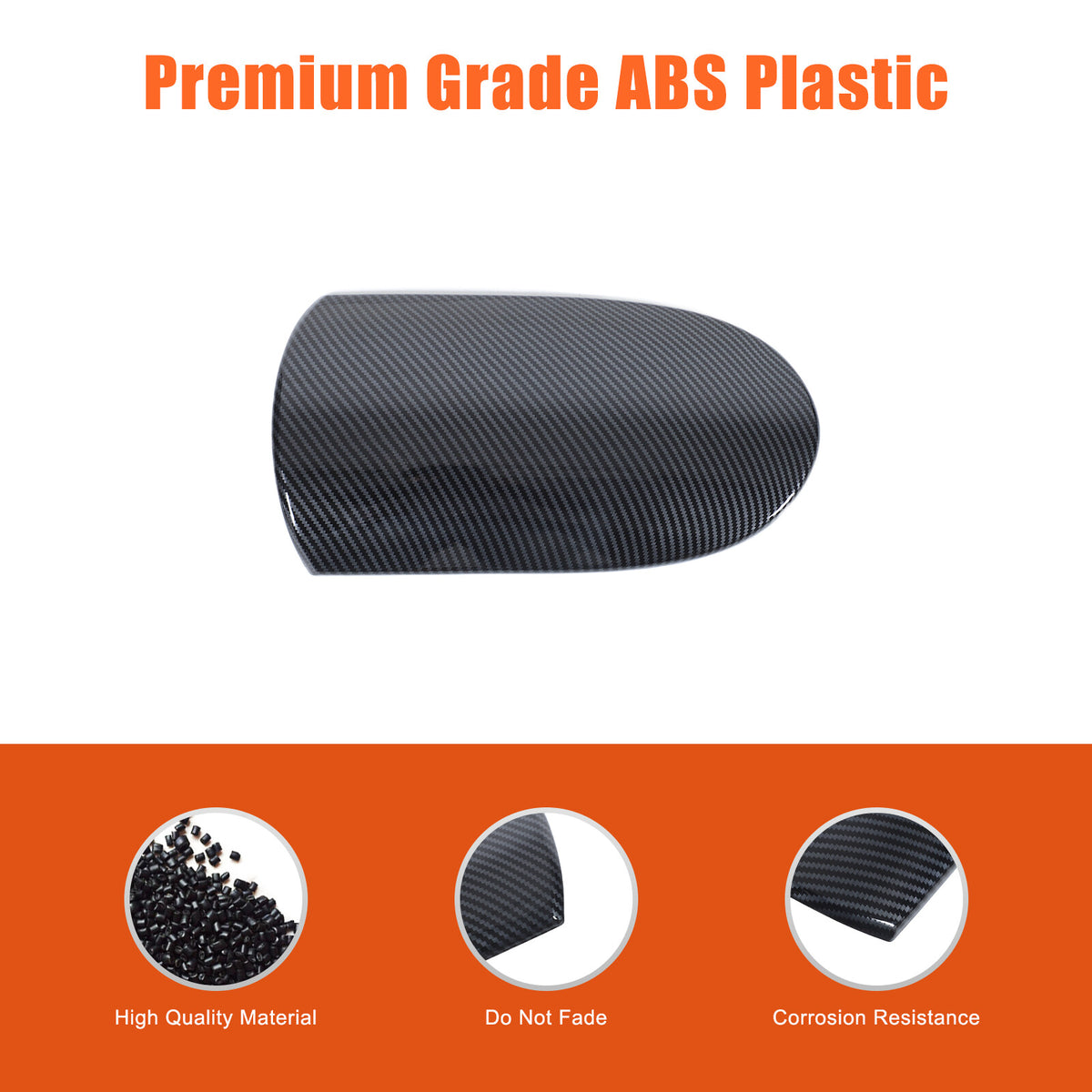 ABS Carbon Fiber Center Console Armrest Box Trim For Nissan 370Z Z34 09-20 US 13
