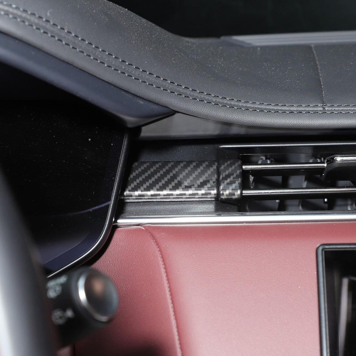 Carbon Fiber Dashboard Air Vent Side Trim For LR Range Rover Sport/Vogue 23+ US 16