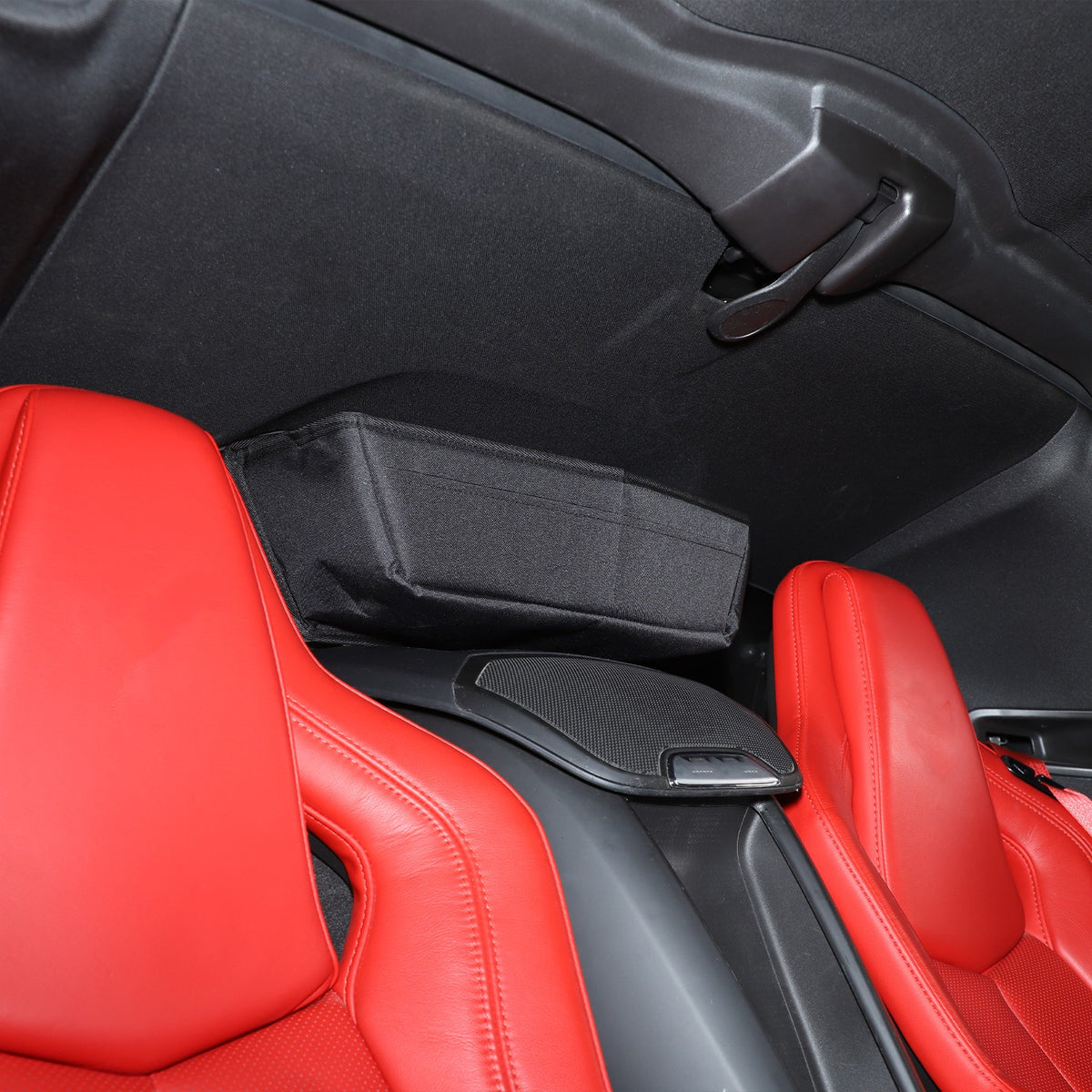 Front & Rear Center Console Storage Bag Tray For Corvette C8 2020+ - Variants 6-10 34