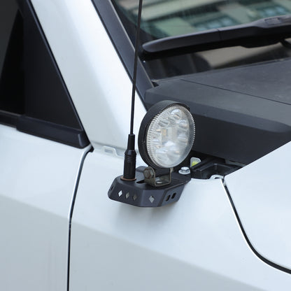 Hood Hinge A-Pillar LED Light Bracket Mount For Toyota Land Cruiser LC250 24+ US 3