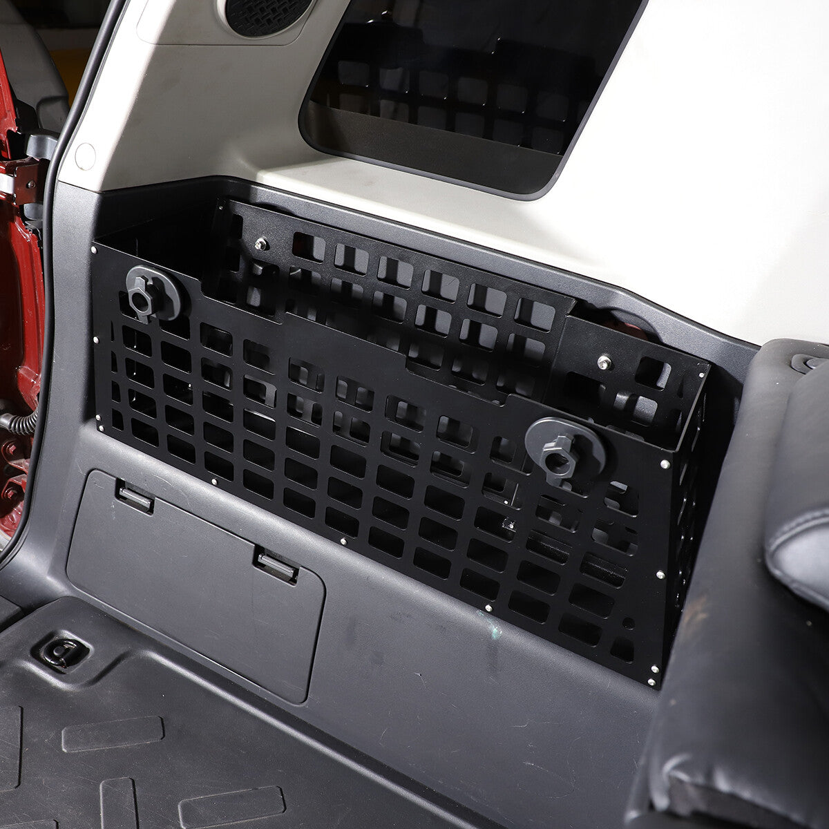 For FJ Cruiser 2007-20 Aluminum Trunk Storage Box Chest Organizer Tray US 8