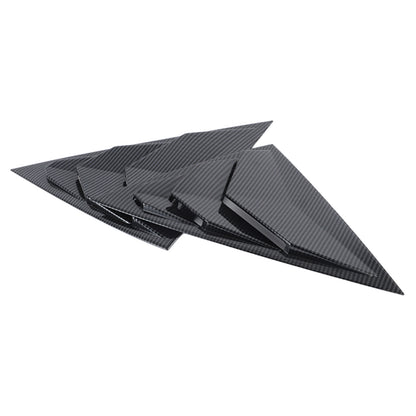 Carbon Fiber ABS Rear Quarter Window Louvers Trim For Acura Integra 2023-2024 12