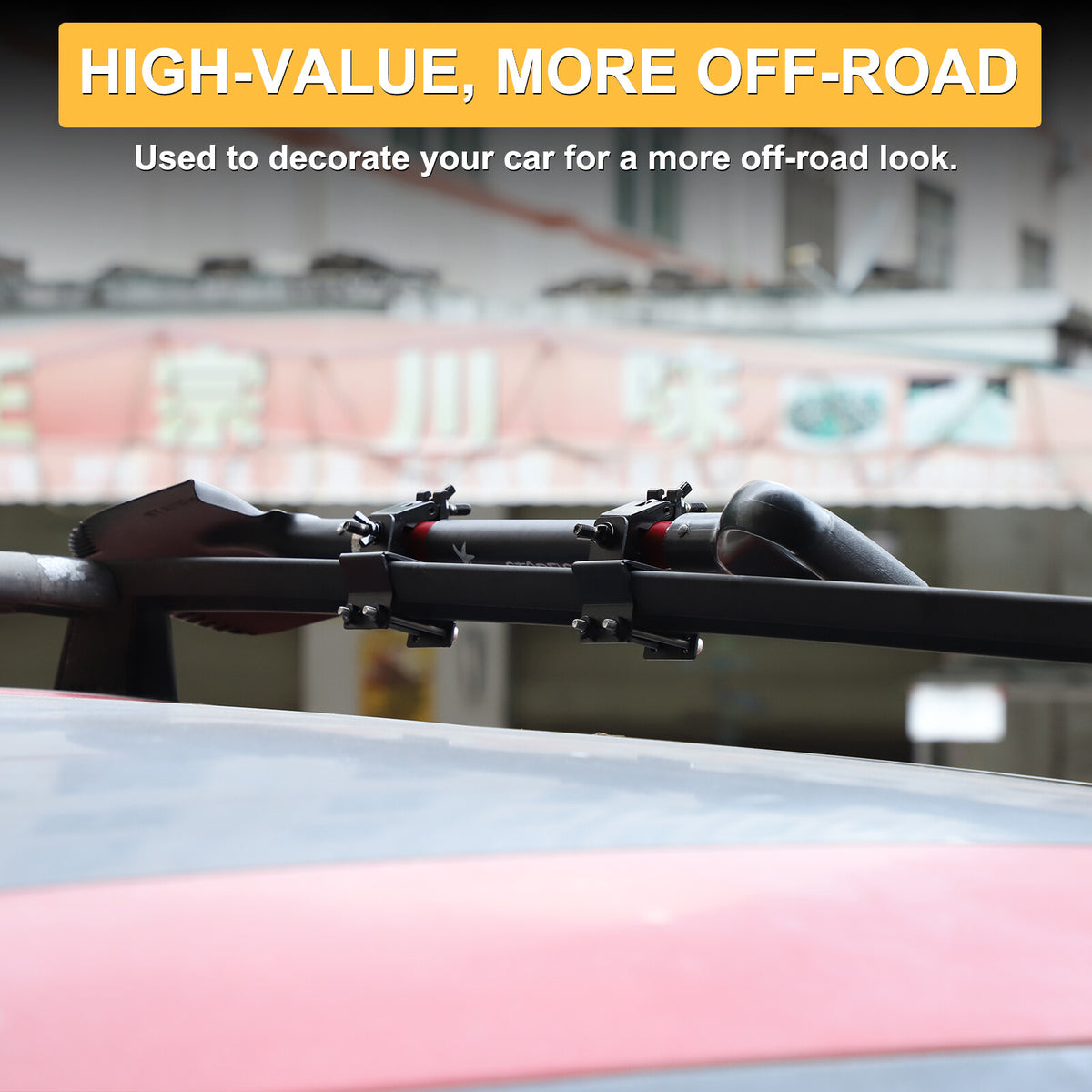 Lift Shovel Holder Offroad Roof Rack Bracket For LR Freelander 2 LR2 L359 07-15 11