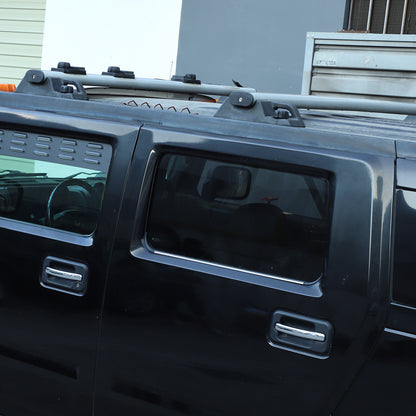 Front Door Window Louver Air Vent Panel Trim Cover For Hummer H2 2003-2009 US 4