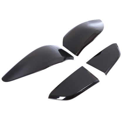 Smoked Black Rear Tail Light Guard Cover Trim Bezel For BMW X1 F48 20-22 US 14