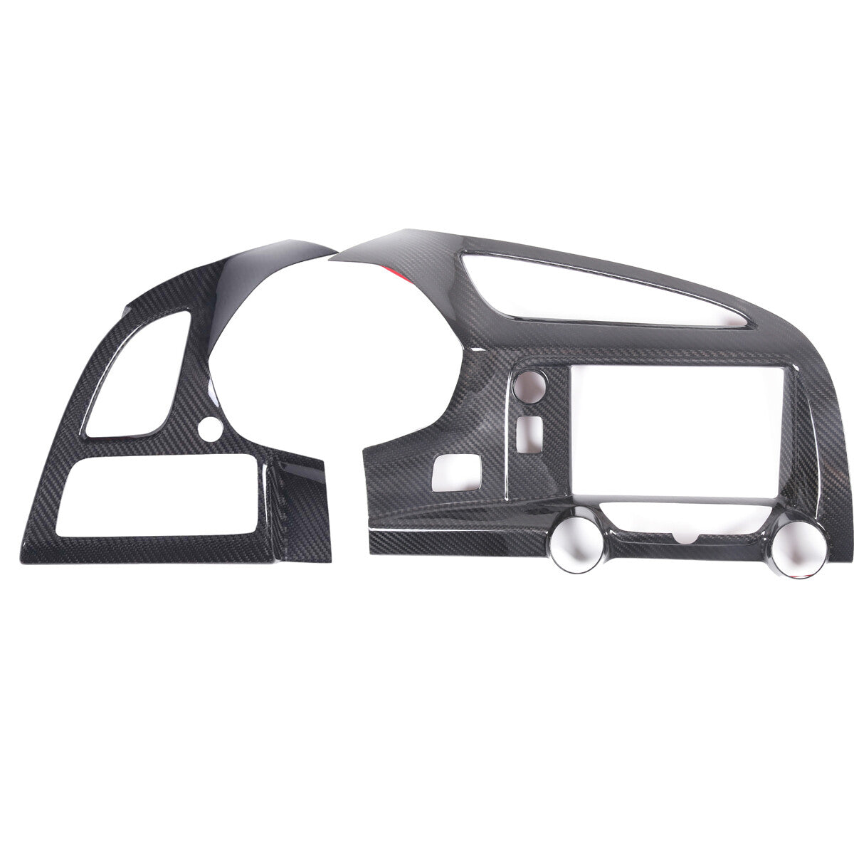 Real Carbon Fiber Interior Dashboard Trim Cover Decor Kit For Corvette C7 14-19 201
