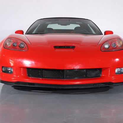Front Grille Guard Side Vent Intake Mesh Grille Insert For Corvette C6 2005-13 8