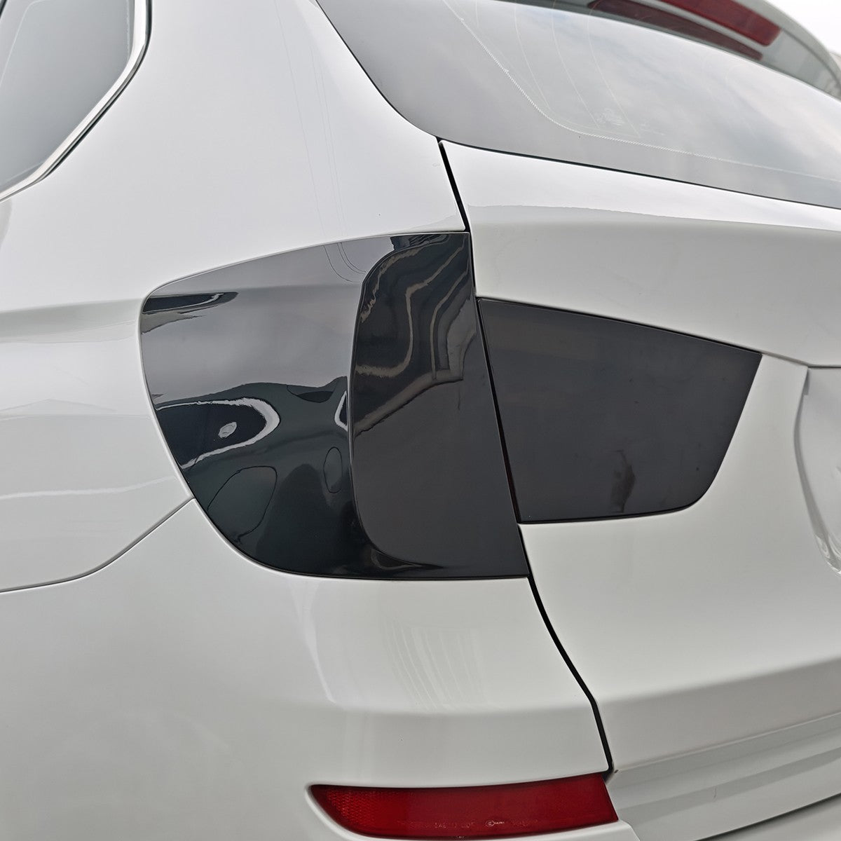 Black Smoked Gray ABS Taillight Cover Trim For BMW X3 F25 2011-2017 US 18