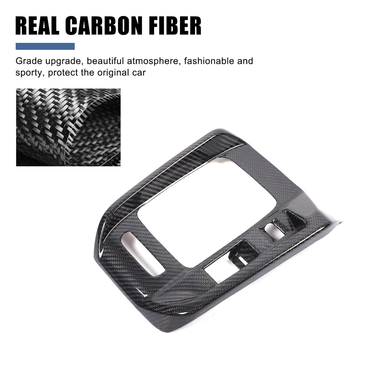 Real Dry Carbon Fiber Interior Center Console trim Kit For Alfa Romeo Tonale 23+ - Variants 1-5 27