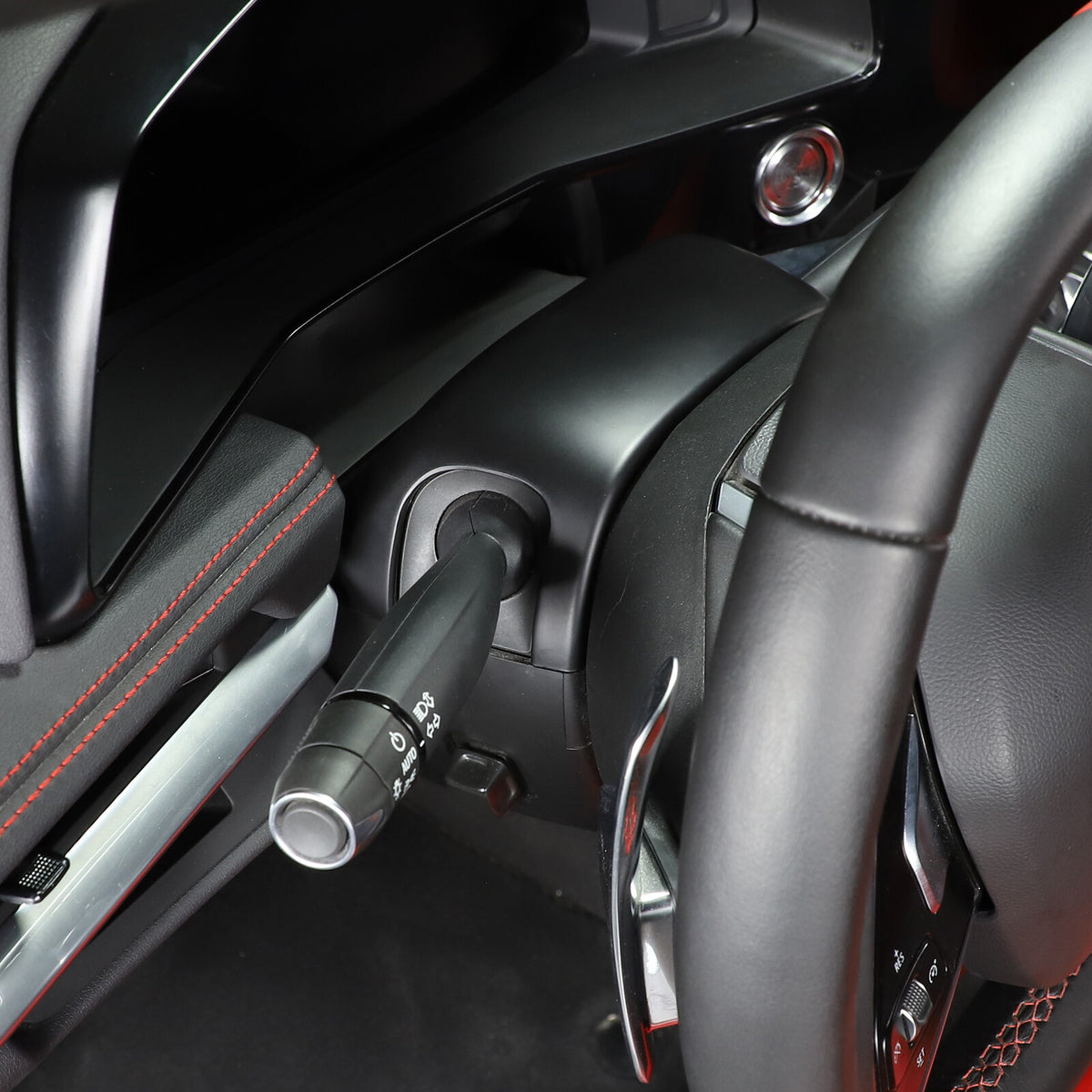 Matte Black ABS Full Interior Set Cover Trim Kit For Corvette C8 2020-25 - Styles 16-20 13