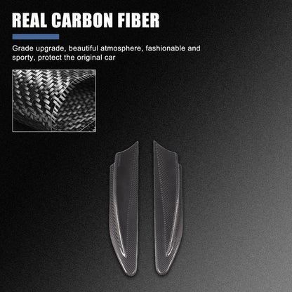 Real Carbon Fiber Side Fender Airvent Trim For Toyota 86 16-20/Subaru BRZ 12-20 17
