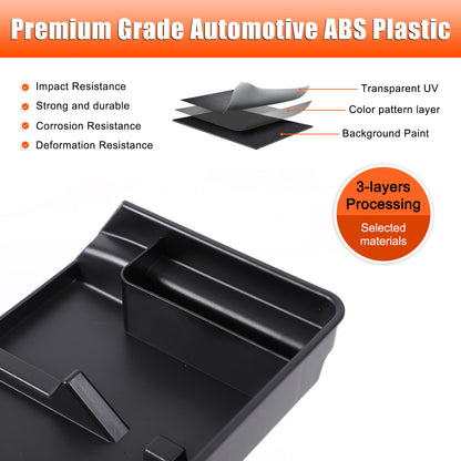 ABS Upper Centter Console Storage Box Tray For Land Rover Defender L663 2025+ 6