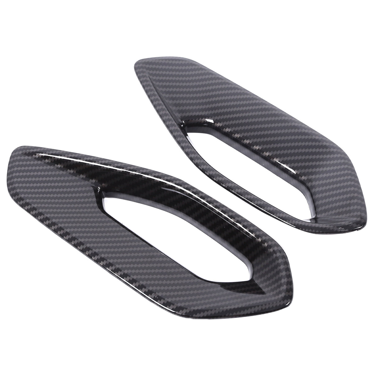 Carbon Fiber ABS Center Console Side Armrest Trim For Nissan Frontier 2022+ 18
