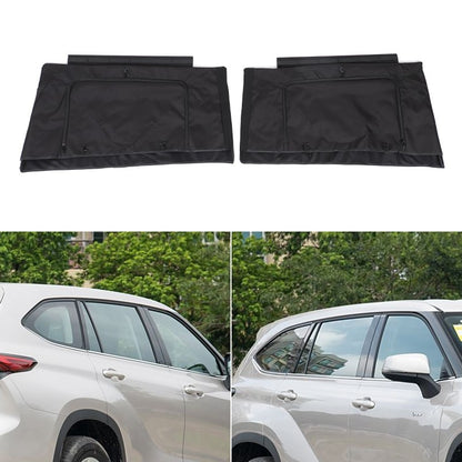 Rear Window Shade Cover Trim For Toyota Highlander XU50 2015-2021 17