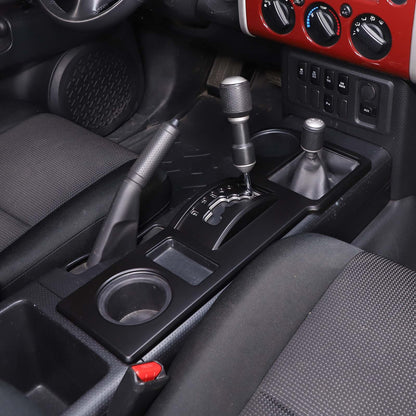Matte Black Gear Shift Box Panel Cover Trim For Toyota FJ Cruiser 2007-2021 12