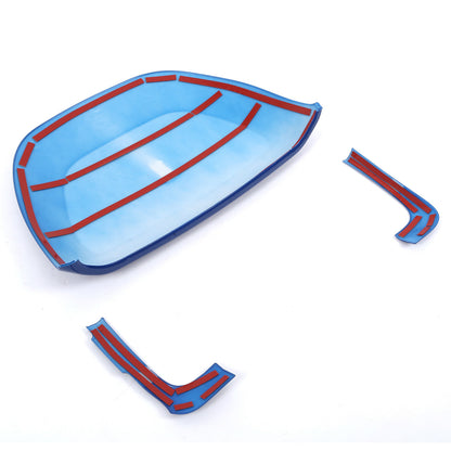 ABS Blue Center Dashboard Cover Trim for Ford Maverick 2022+ 18