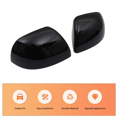 Glossy Piano Black Outer Mirror Trim For LR Range Rover Sport/Range Rover 2023+ 17