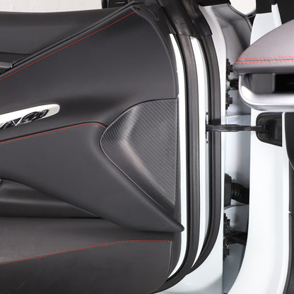 Matte Real Carbon Fiber Interior Exterior Trim Cover For Corvette C8 2020-25 9