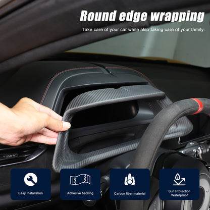 Matte Dry Real Carbon Fiber Full Interior Set Trim Kit For Lotus Emira 2021-25 - Variants 6-10 23