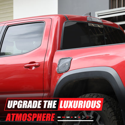 7 Styles Door Fuel Tank Cover W/ Lock Gas Cap Tank Trim For Toyota Tacoma 16-22 70