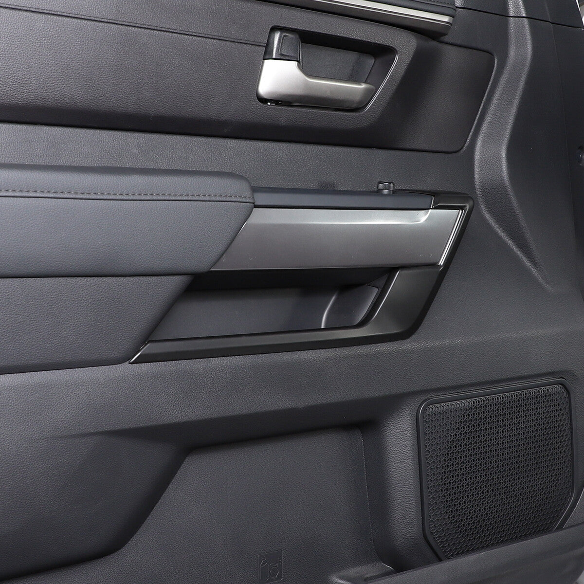 Matte Black ABS Interior Decoration Cover Trim Kit For Toyota Tundra 2022-26 US - Variants 21-25 28