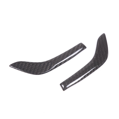 Real Carbon Fiber Gear Shift Knob Head Side Trim Cover For Maserati Ghibli 19-23 11