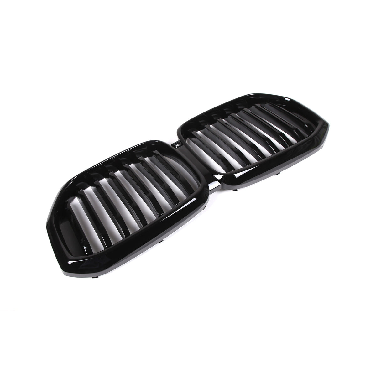 Glossy Black Front Bumper Center Hood Grille Grill For BMW G05 LCI X5 2023-2024 7