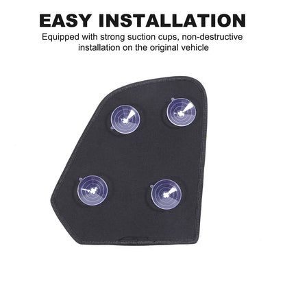 Black Rear Trunk Side Storage Bag Pockets Organizer For BMW X7 G07 2019-23 10