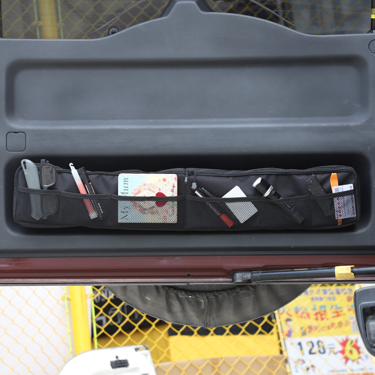 Interior Tailgate Storage Bag /Tool Organizer for Toyota FJ Cruiser 2007-21 5