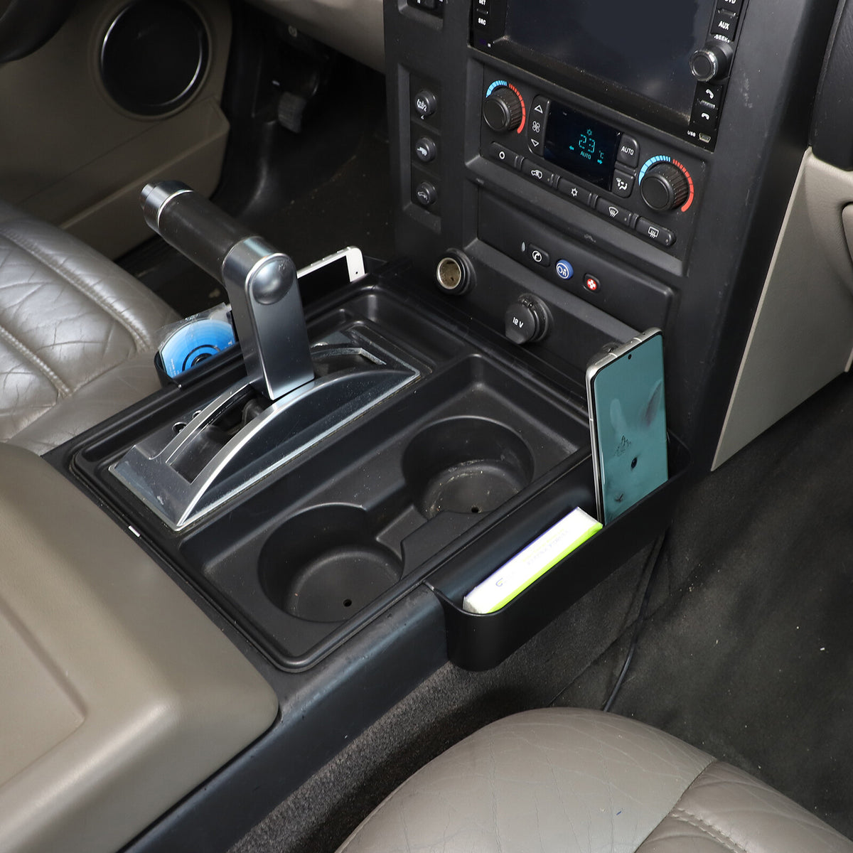 Dash Center Console Storage Box Tray Side Organizer Set For Hummer H2 2003-07 US 5