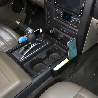 Dash Center Console Storage Box Tray Side Organizer Set For Hummer H2 2003-07 US 5