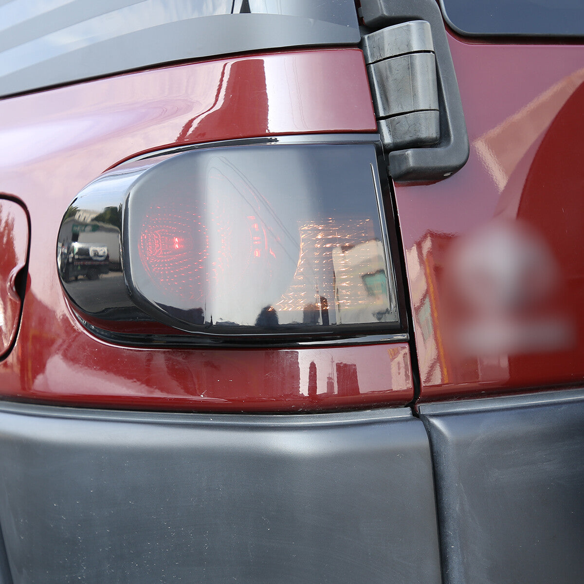 Smoked Black Tail Light Lamp Cover Guard Trim For Toyota FJ Cruiser 07-21 14