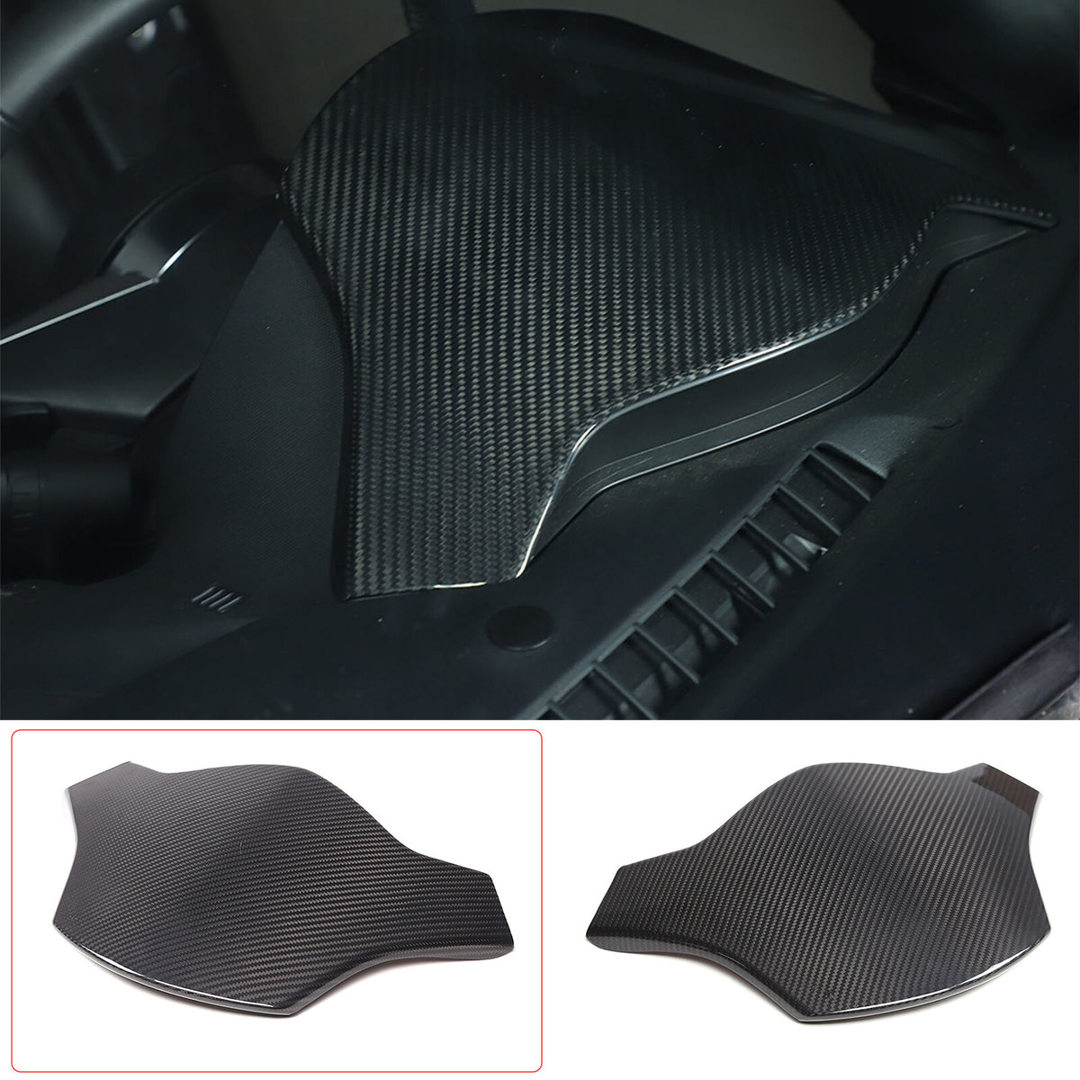 Real Carbon fiber Interior Dashboard Panel Instrument Trim For Mazda MX-5 16-24 17