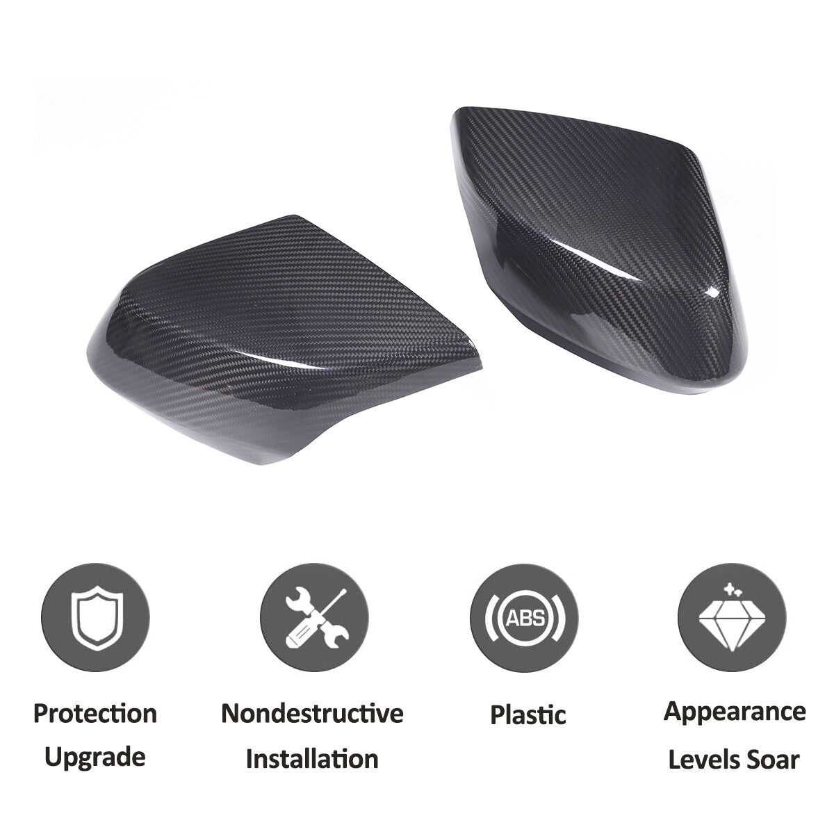 Real Carbon Fiber Interior Trim Cover For C8 Corvette Stingray Z51 Z06 Z07 20-25 113
