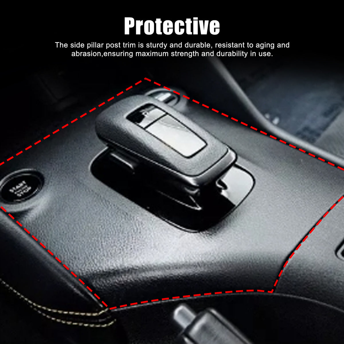 Real Carbon Fiber Gear Shift Panel Cover Trim For Nissan Z RZ34 400Z 23-2025 US 11