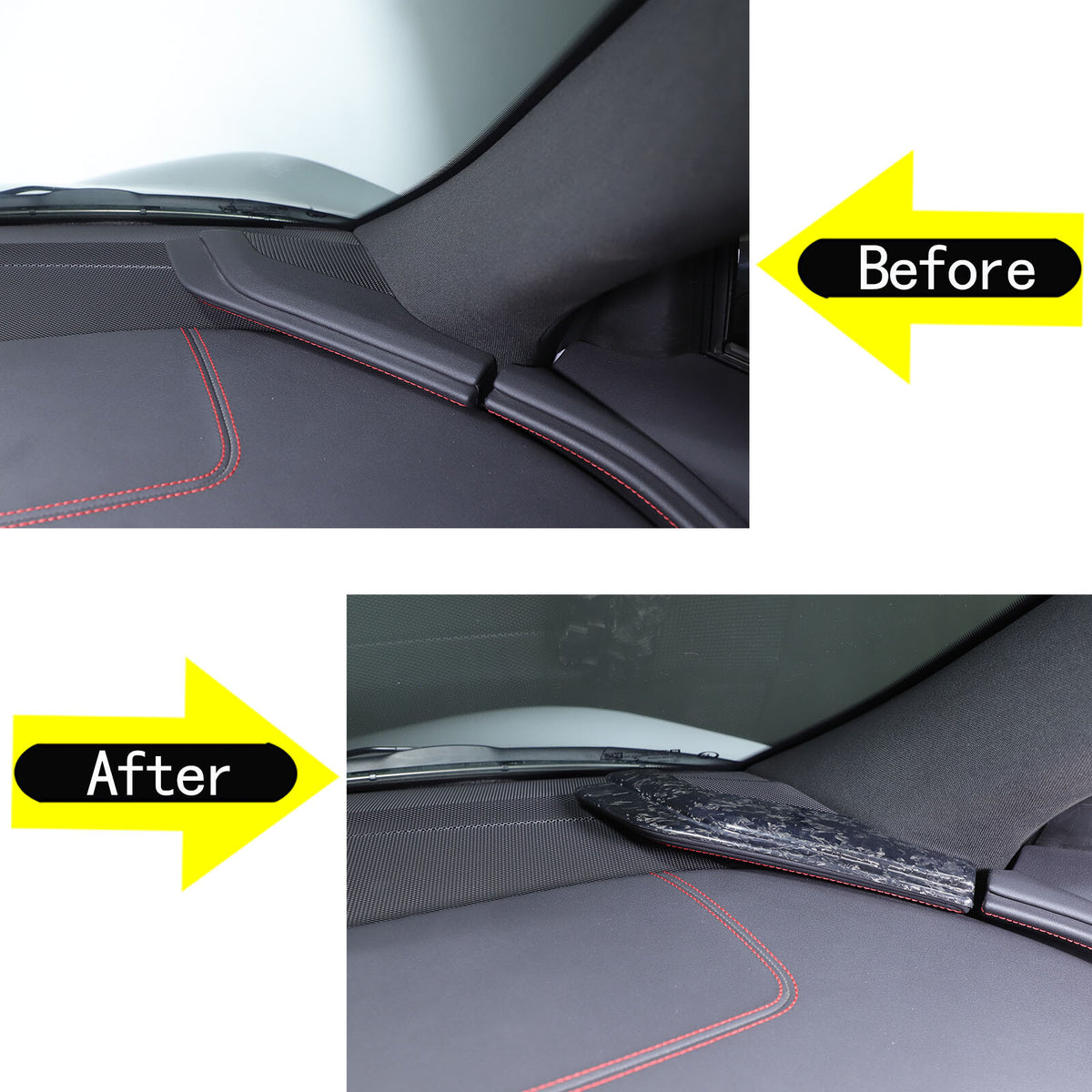 Forged Carbon Fiber Center Console Dashboard Cover Trim For Corvette C8 2020-26 19