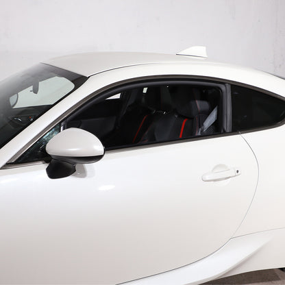 Carbon fiber Steel Car Window Strip Cover Trim For Subaru BRZ 22 US 2