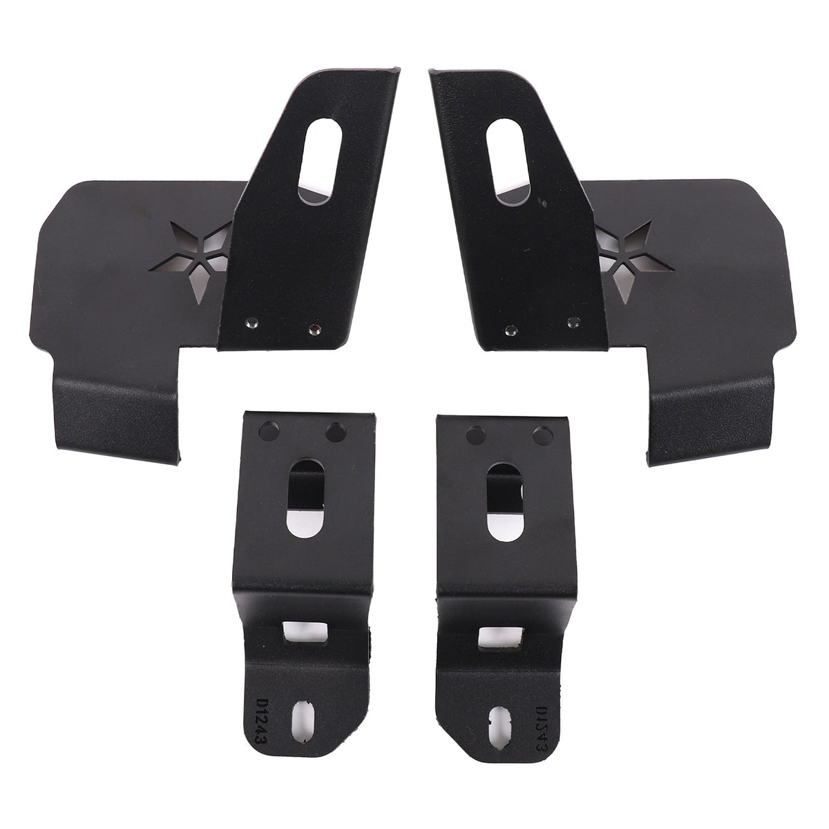 Carbon Steel A-Pillar Light Mount Bracket For Ford Ranger T7 2015-2021 19