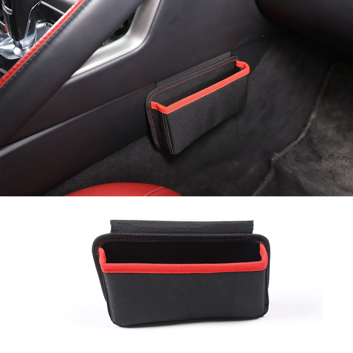 Center Console Seat Frunk Rear Trunk Storage Bag Tray For Corvette C8 20-26 5
