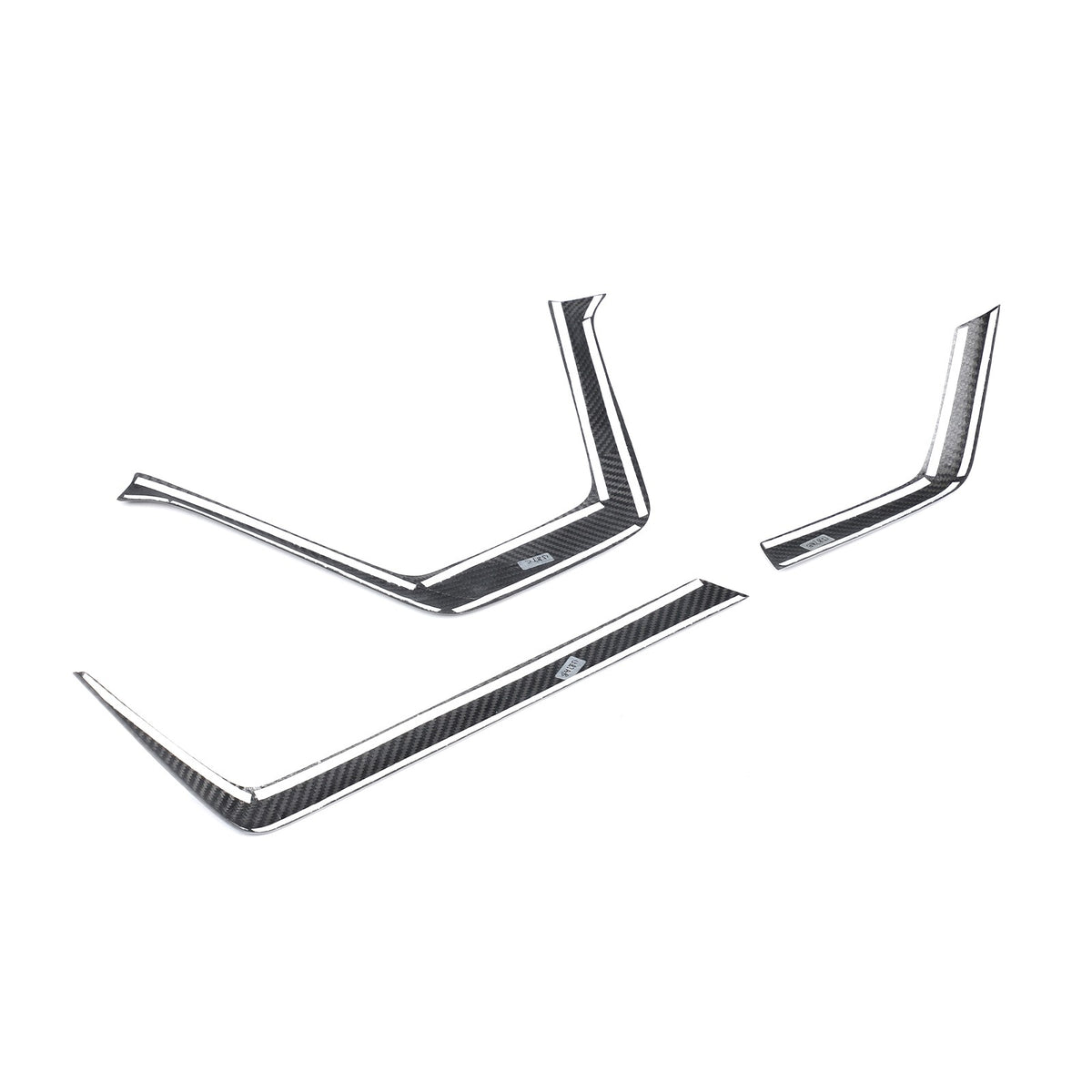 Real Dry Carbon Fiber Interior Center Trim For Corvette C8 2026+ Stingray ZR1 69