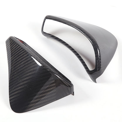 Real Carbon Fiber Dashboard Speedometer Side Cover Trim For Corvette C6 05-13US 12