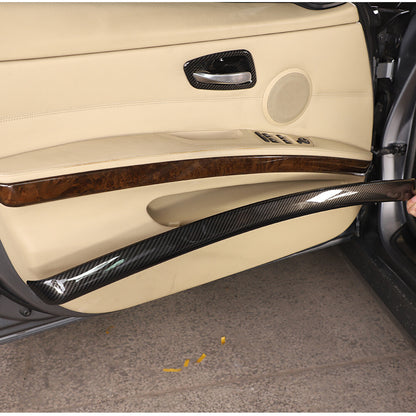 6PCS Carbon Fiber Style Interior Trim For BMW 3 Series E90 4 Door 2005-2012 4