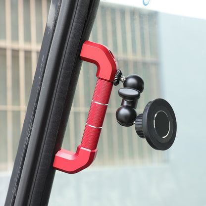 Replace Red A-Pillar Handle W/Phone Mount For LR Defender L316 2004-2018 11