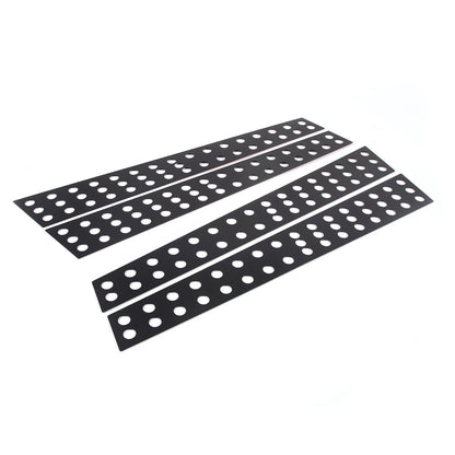 Black Window B pillar Post Protector Cover Trim For Subaru Forester 2019-2024 20
