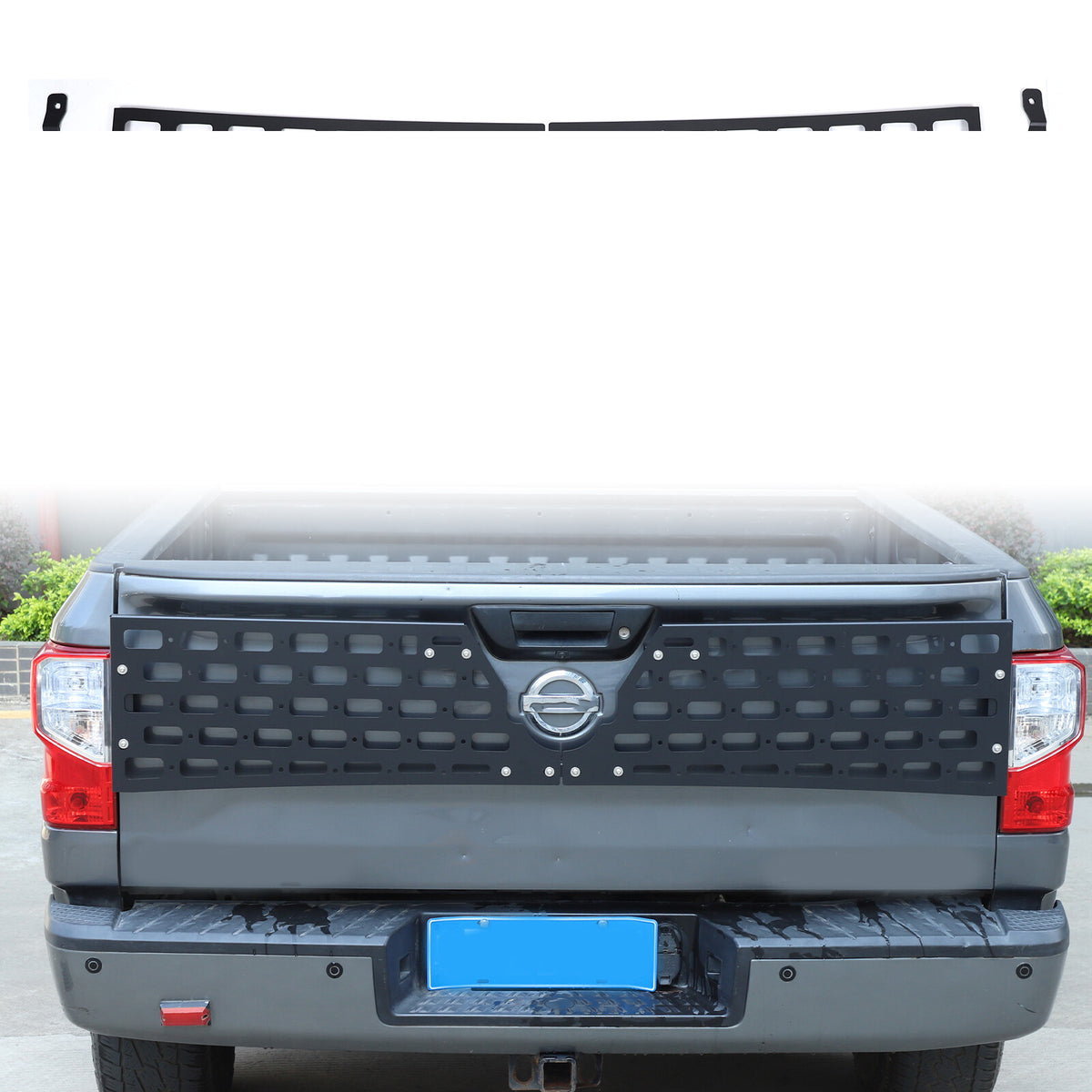 Rear Bed Molle Panel Truck Bed Tailgate Molle Panel For Nissan Titan 16-23 US 4