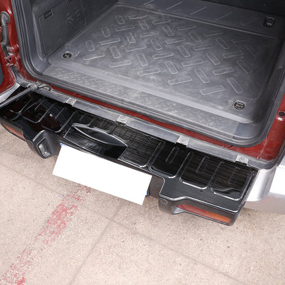 Steel Foiled Plain Rear Bumper Guard Steel Protector For Toyota FJ Cruiser 07-21 2